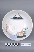 藏品(彩繪山水紋碗)的圖片