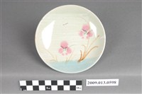 藏品(釉下彩繪花卉紋碟)的圖片