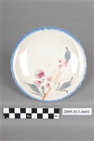 藏品(釉下多彩花卉紋盤)的圖片