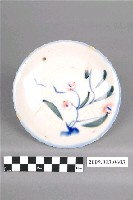 藏品(釉下多彩花卉紋盤)的圖片
