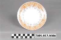 藏品(釉上彩閃光釉花卉紋盤)的圖片