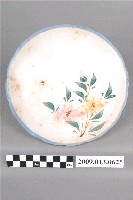 藏品(釉下多彩花卉紋盤)的圖片