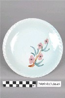 藏品(釉下多彩花卉紋盤)的圖片