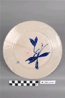 藏品(青花粉紅彩花卉紋盤)的圖片