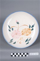 藏品(釉下多彩花卉紋盤)的圖片