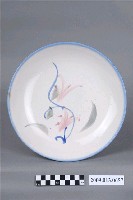 藏品(釉下多彩花卉紋盤)的圖片