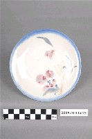 藏品(釉下多彩花卉紋盤)的圖片