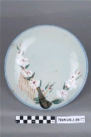 藏品(釉下多彩花卉紋盤)的圖片