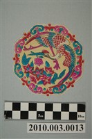 藏品(團鶴版印彩紙)的圖片