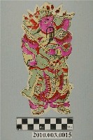 藏品(門神版印彩紙)的圖片