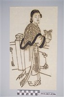 藏品(侍女版畫)的圖片