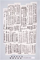 藏品(宜蘭鎮安廟29首籤詩)的圖片