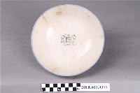 藏品(印花白瓷青花福字碗)的圖片
