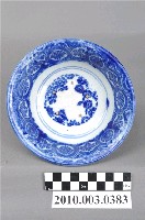 藏品(轉印白瓷青花花卉紋碗)的圖片