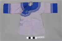 藏品(淺紫絲質鑲緄大襟女衫)的圖片