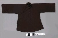 藏品(深棕毛料大襟女上衣)的圖片