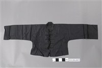 藏品(黑紗羅對襟男外褂)的圖片