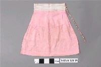 藏品(粉紅絲質緹花女裙)的圖片