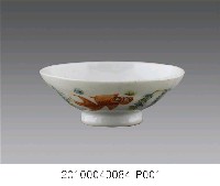 藏品(彩繪金魚瓷杯)的圖片