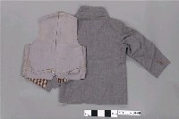 藏品(灰毛料西裝外套與背心組)的圖片