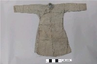 藏品(淺綠絲質緹花大襟男長袍)的圖片