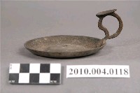 藏品(銅製蠟燭燈托)的圖片