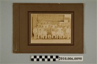 藏品(臺灣產業組合協會臺中州支會主辦第一回活動寫真映寫講習會記念照)的圖片