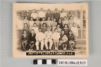 藏品(張萬守先生送別紀念青年部照片)的圖片