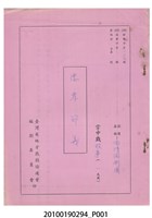 藏品(民國59年送審劇本《忠孝節義》)的圖片