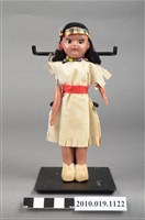 藏品(白色服飾女孩玩偶)的圖片