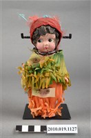 藏品(棕髮藍眼女孩玩偶)的圖片