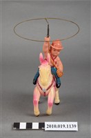 藏品(牛仔騎馬發條玩具)的圖片