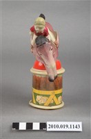 藏品(男孩騎馬發條玩具)的圖片