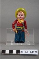 藏品(金髮女牛仔玩偶)的圖片