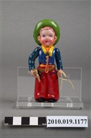 藏品(藍衣牛仔玩偶)的圖片