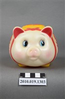 藏品(彩繪豬造型存錢筒)的圖片
