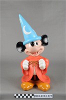 藏品(米老鼠魔法師造型存錢筒)的圖片