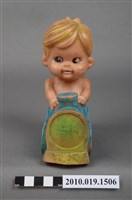 藏品(搭火車男孩玩偶)的圖片