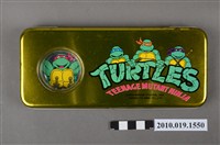 藏品(忍者龜金屬鉛筆盒)的圖片