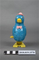 藏品(藍色發條鳥玩具)的圖片