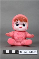 藏品(粉紅色嬰兒玩偶)的圖片