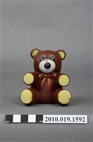 藏品(塑膠咖啡熊玩偶)的圖片