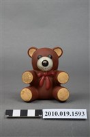 藏品(塑膠咖啡熊玩偶)的圖片