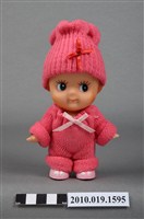 藏品(桃紅色丘比玩偶)的圖片