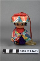 藏品(沖繩傳統服裝丘比玩偶)的圖片