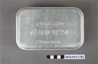 藏品(鋁製歐羅肥圖字樣方形便當盒)的圖片