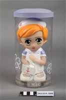藏品(美而堅護士娃娃存錢筒)的圖片