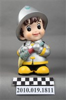 藏品(消防寶寶造型存錢筒)的圖片