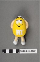 藏品(黃色M&M'S玩偶)的圖片