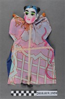 藏品(藍髮兒童布袋戲偶)的圖片